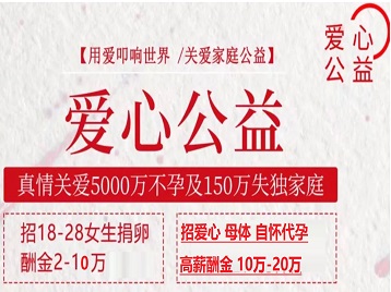 金堂捐卵助孕生子 爱心志愿者招募